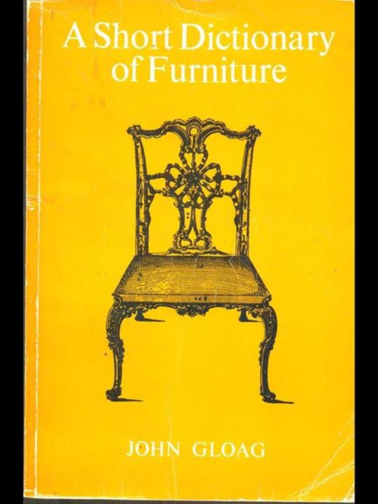 A short Dictionary of furniture - copertina