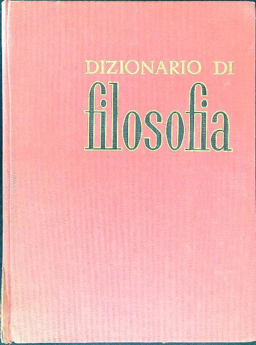 Dizionario di filosofia