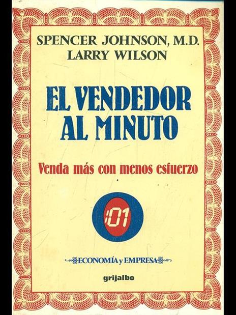 El vendedor al minuto - Spencer Johnson,Larry Wilson - 4