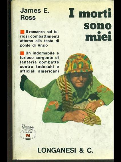 I morti sono miei - James E. Ross - copertina