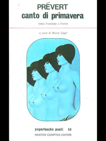 Canto di primavera - Jacques Prévert - copertina