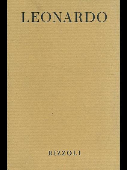 Leonardo - Costantino Baroni - copertina