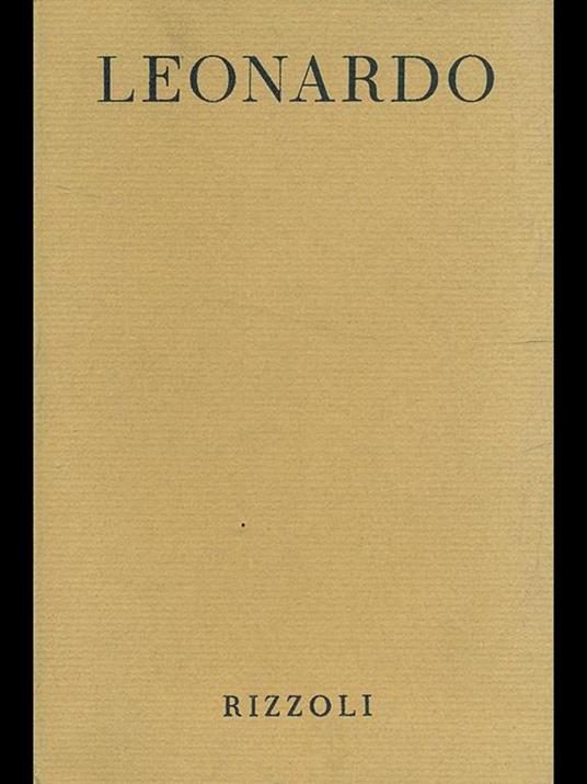 Leonardo - Costantino Baroni - copertina