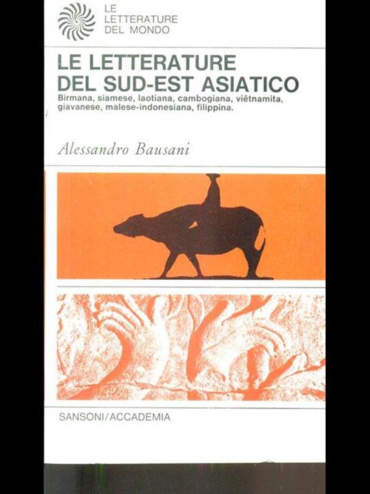 Le letterature del sud-est asiatico - Alessandro Bausani - copertina