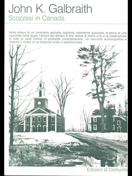 Scozzesi in canada - John K. Toole - copertina
