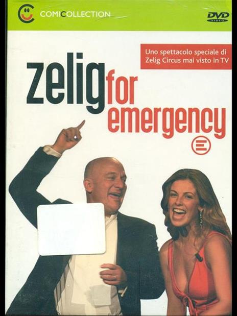Zelig for emergency dvd - copertina