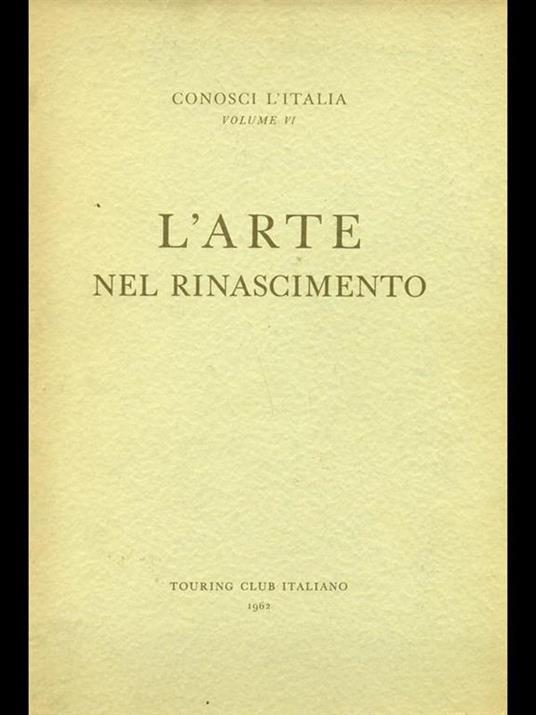 L' arte nel Rinascimento