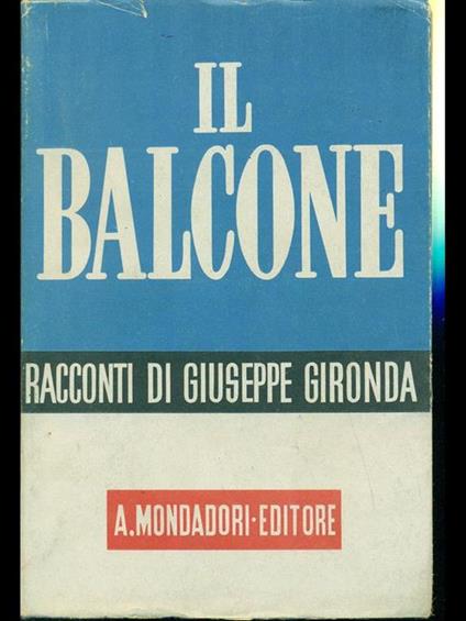 Il balcone - copertina