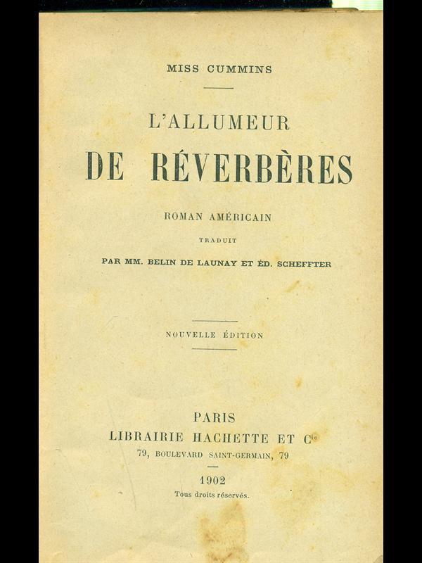 L' allumer de reverberes