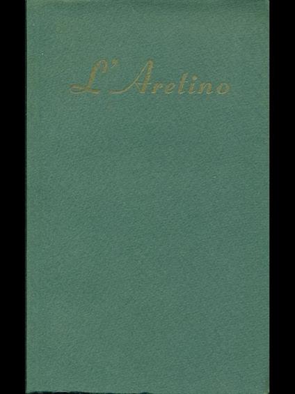 L' Aretino - Antonino Foschini - copertina
