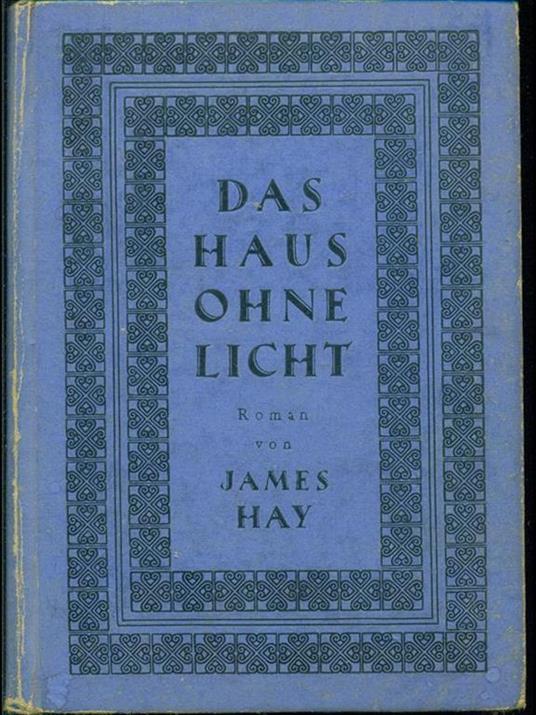 Das haus ohne licht - copertina