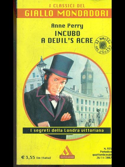 Incubo a Devil's Acre - Anne Perry - copertina