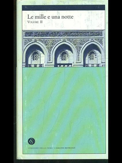 Le Mille e una notte vol. I-II - copertina