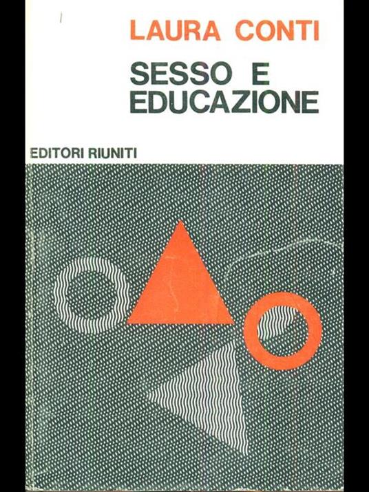 Sesso e educazione - Laura Conti - copertina