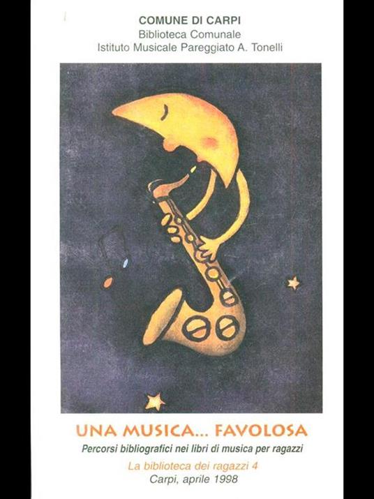 Una musica. Favolosa - copertina