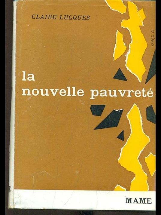 La nouvelle pauvreté - copertina