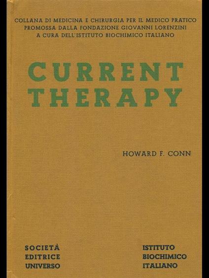 Current therapy - copertina