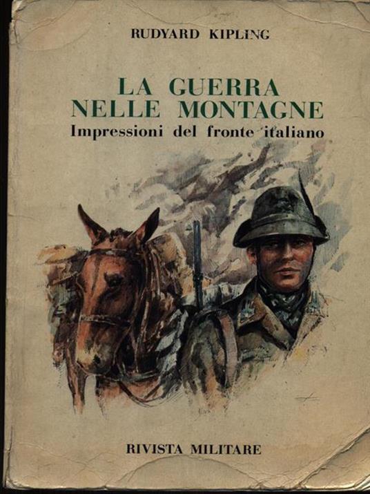 La guerra nelle montagne - Rudyard Kipling - copertina