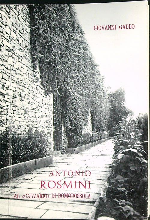 Antonio Rosmini al calvario di Domodossola