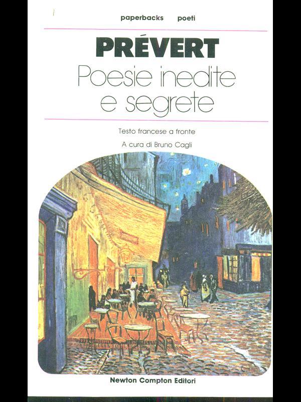 Poesie inedite e segrete