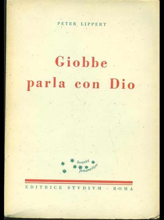 Giobbe parla con Dio - Peter Lippert - copertina