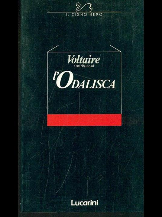 L' odalisca - Voltaire - copertina