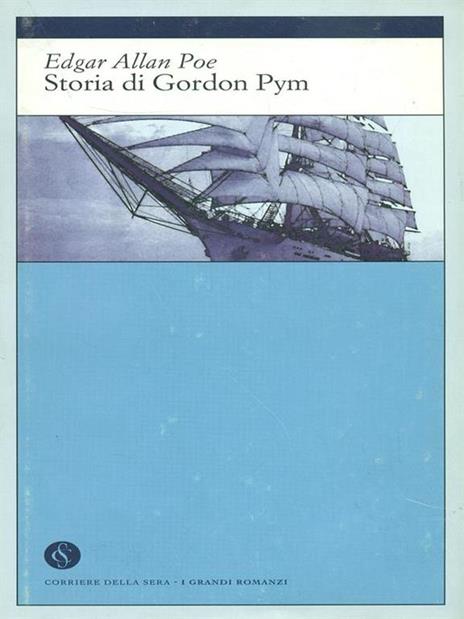 Storia di Gordon Pym - Edgar Allan Poe - copertina