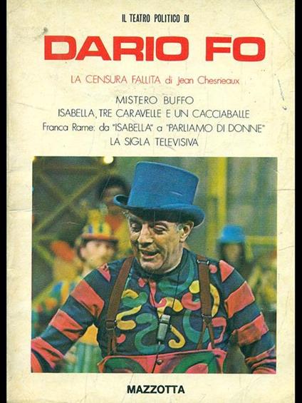 Il teatro politico di Dario fo - copertina