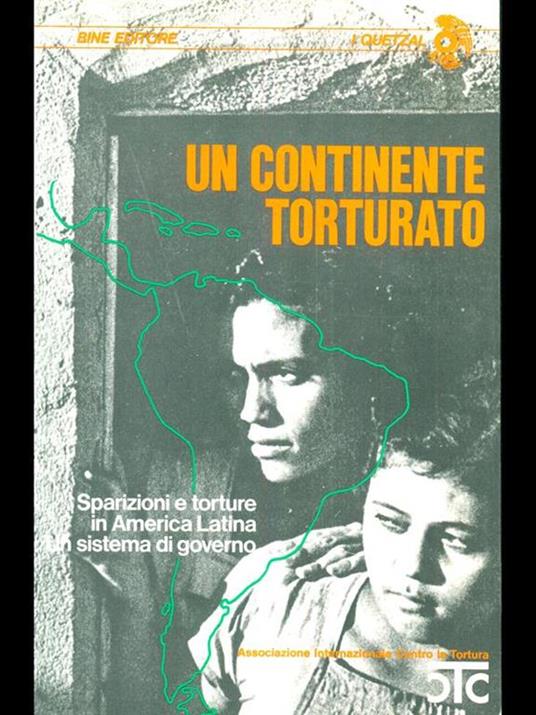 Un continente torturato - copertina