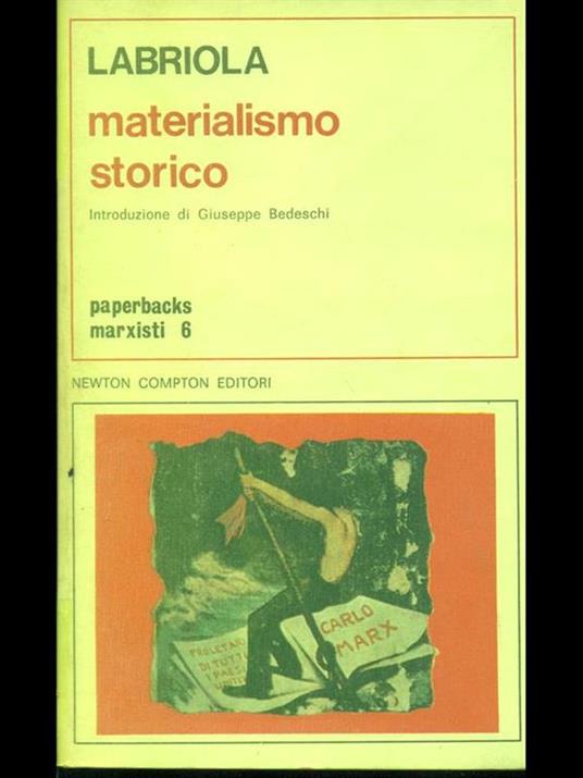 Materialismo storico - copertina