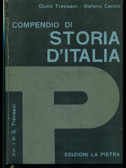 Compendio di storia d'Italia Vol. 1 2 3 - copertina