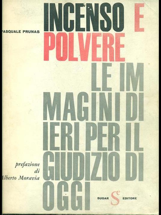 Incenso e polvere - Pasquale Prunas - copertina