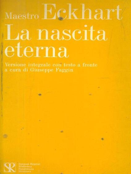 La nascita eterna - Eckhart - copertina