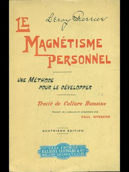 Le magnetisme personnel - Leroy Perrier - copertina