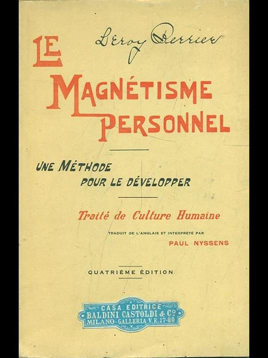 Le magnetisme personnel - Leroy Perrier - copertina