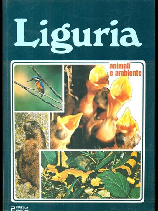 Liguria animali e ambiente - Angelo Gandolfi - copertina