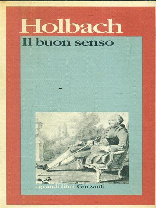 Il buon senso - Paul H. T. d' Holbach - copertina