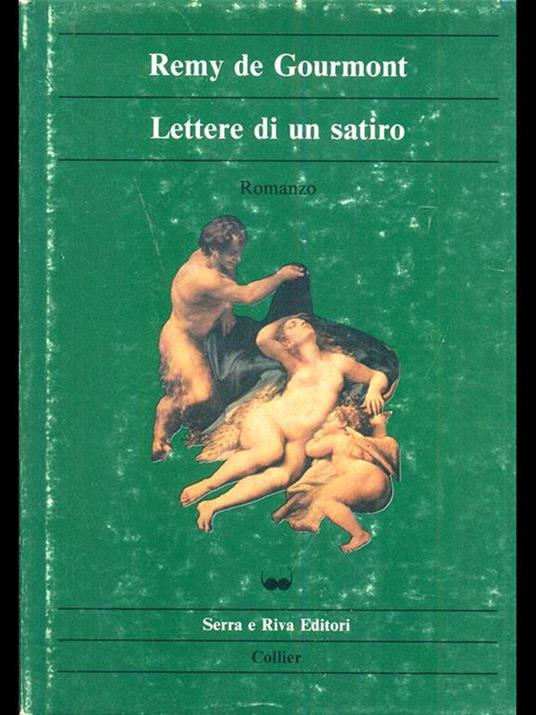Lettere di un satiro - Rémy de Gourmont - copertina