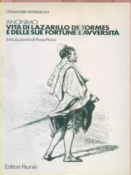 Vita di Lazarillo de Tormes e delle sue fortune e avversità - copertina