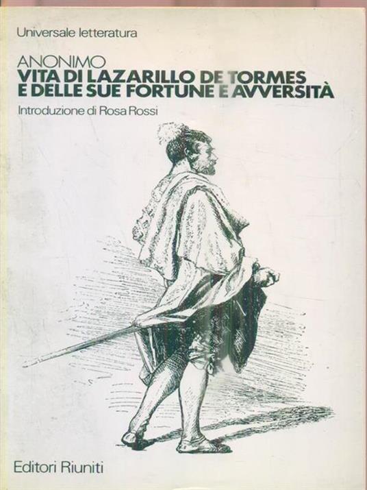 Vita di Lazarillo de Tormes e delle sue fortune e avversità - copertina