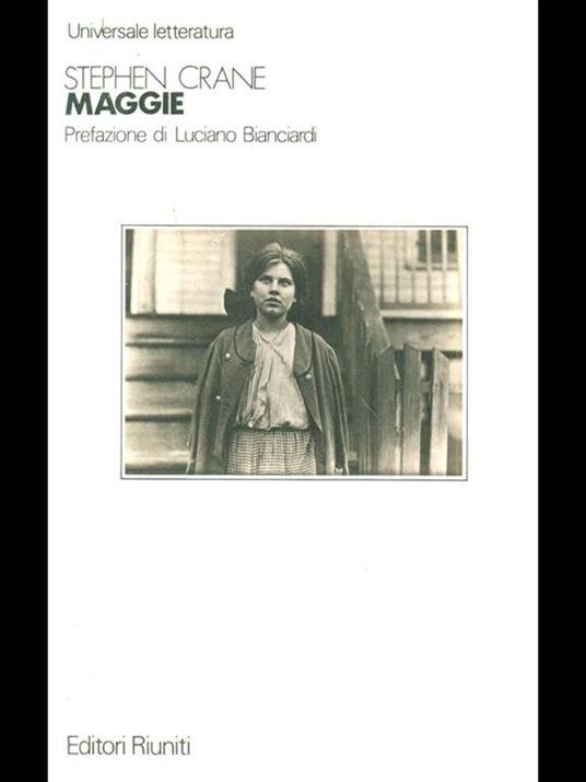 Maggie - Stephen Crane - copertina