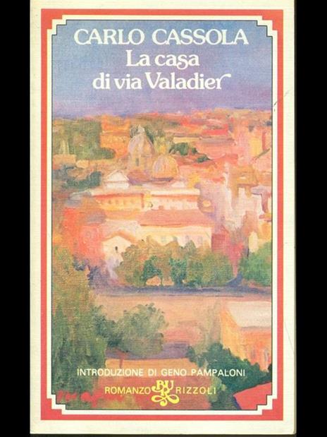 La casa di via Valadier - Carlo Cassola - copertina