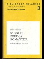 Saggi di poetica romantica