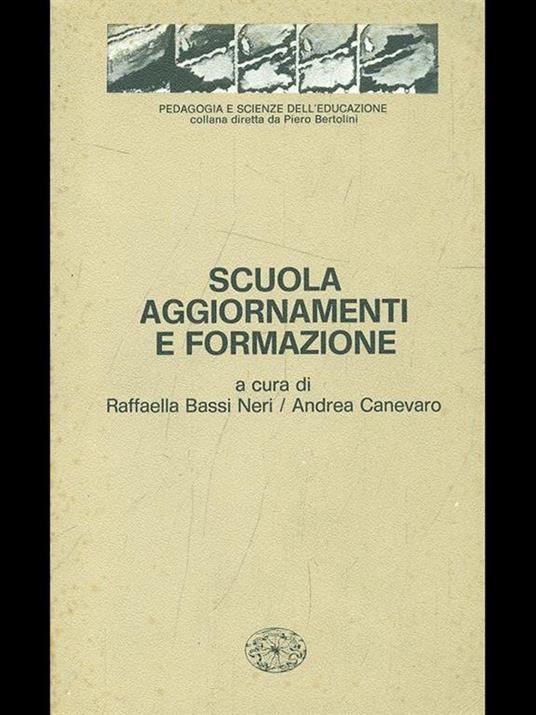 Scuola aggiornamenti e formazione - Raffaella Bassi Neri,Andrea Canevaro - copertina