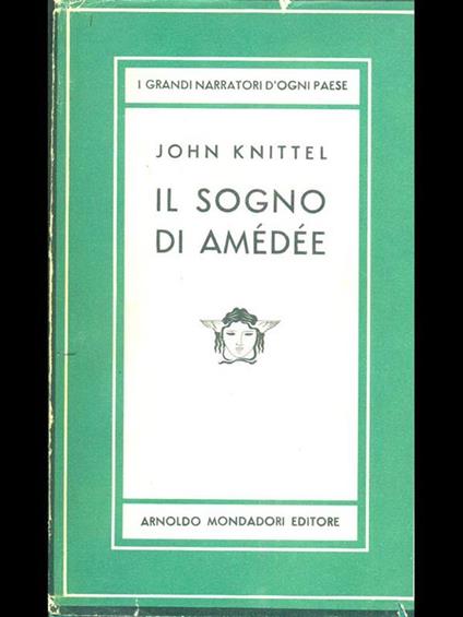 Il sogno di amedee - John Knittel - copertina