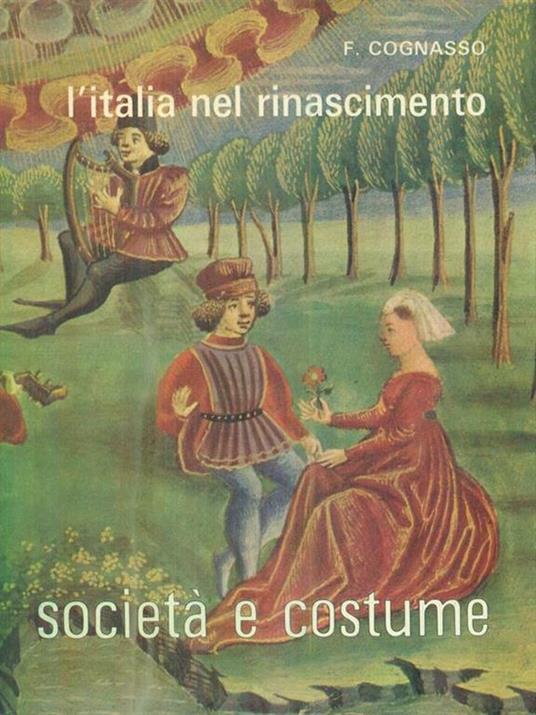 L' Italia nel Rinascimento volume I - Francesco Cognasso - copertina