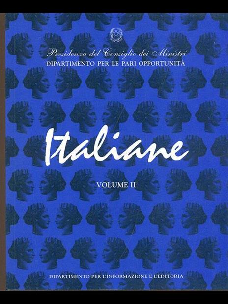 Italiane Vol. II - Eugenia Roccella,Lucetta Scaraffia - copertina
