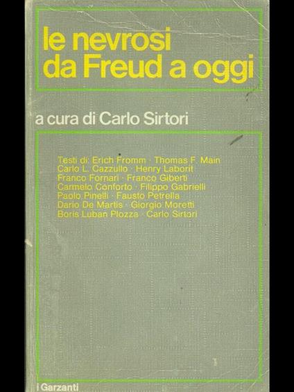 Le nevrosi da Freud a oggi - copertina