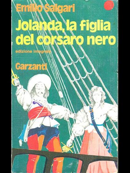 Jolanda la figlia del corsaro nero - Emilio Salgari - copertina