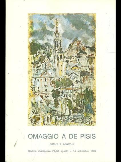 Omaggio a De Pisis - copertina
